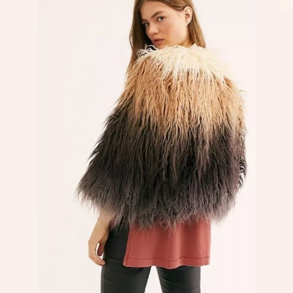 Free People Jackets & Blazers - New Free People FP One Terra Coat Ombre Coat Small